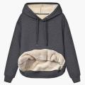 Lässiger Winter warmer Fleece Pullover