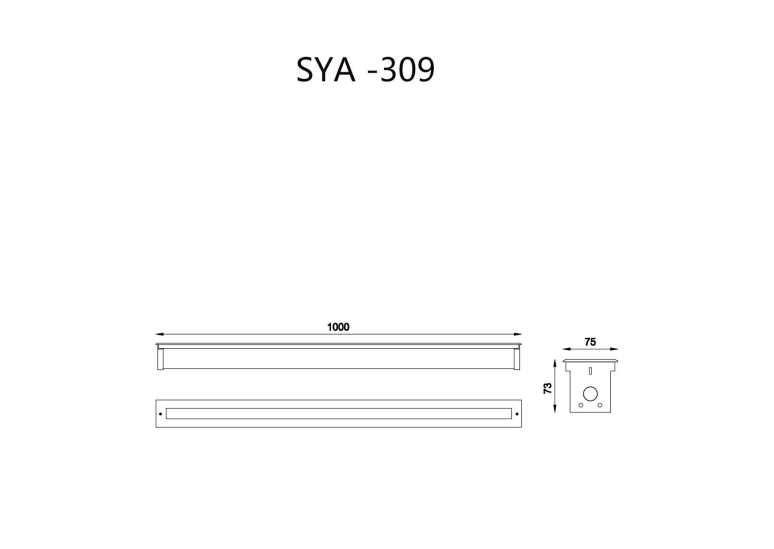 Energy-saving LED underground light with low power consumption