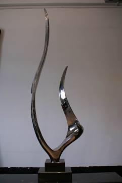 metal stainless steel sculpture