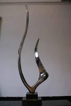 metal stainless steel sculpture