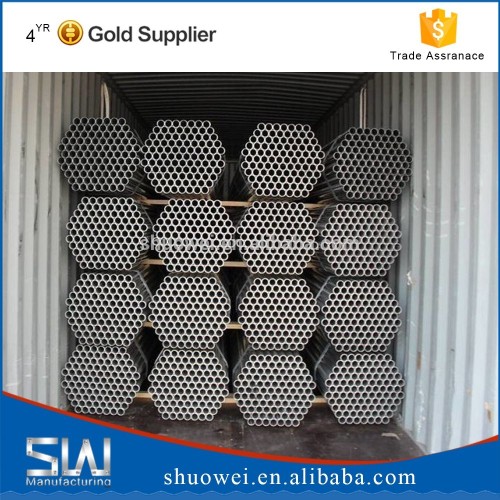 Q235 MS galvanized steel pipe