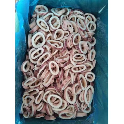 IQF Frozen Squid anneaux STheNoteuthis oualaniensis Leçon