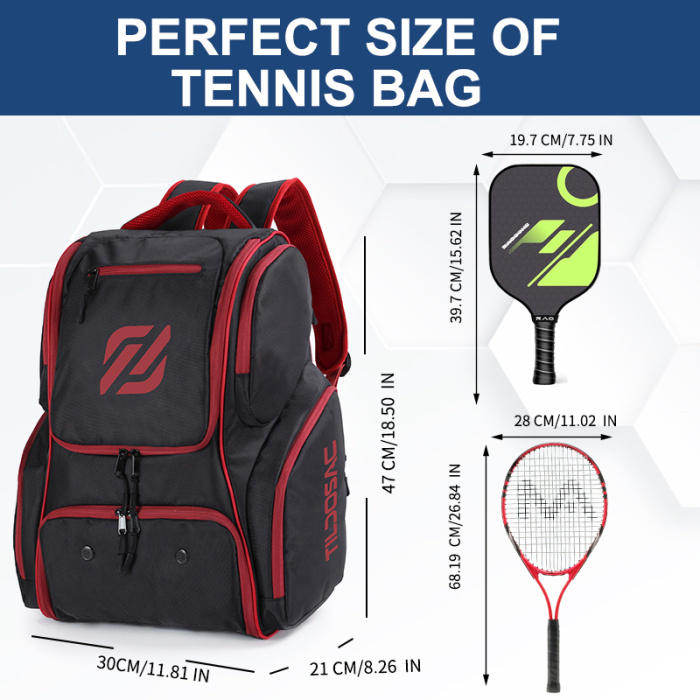 Lightweight Multi-compartment Pickleball Bag