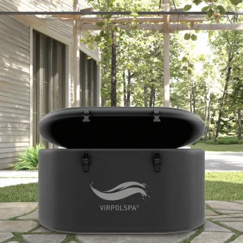 Inflatable Athlete Recovery Ice Bath with Cooling System