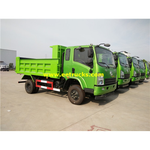 8ton 4x2 Off Road Tipper Trucks