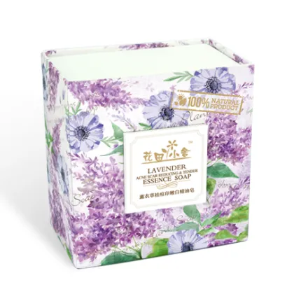 Lavender acne marks whitening essential oil soap