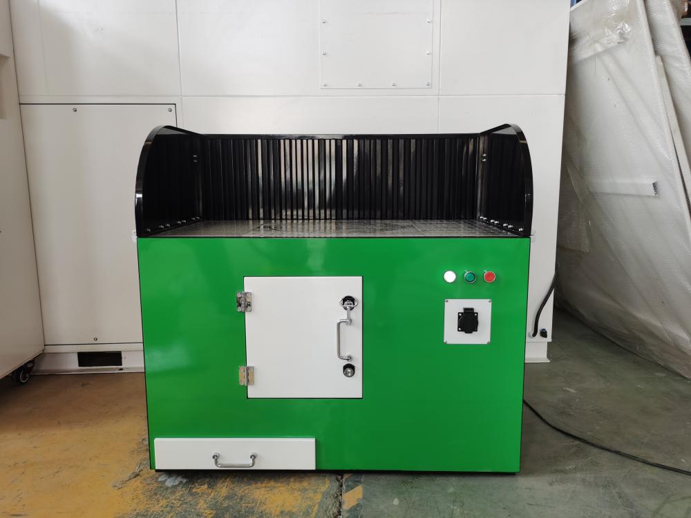 Industrial dust processing small grinding platform