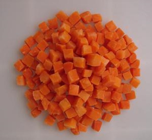 Fresh IQF Diced Carrot Frozen Type