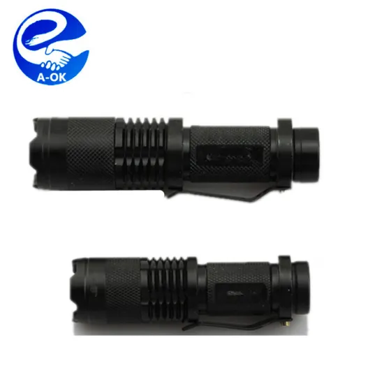 High-Power Tactical Flashlight with 800 Lumen Output and 3 Modes