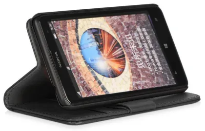 Pu Leather Nokia Cell Phone Cases , Nokia Lumia 1020 Phone Case