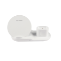 Supporto per caricabatterie wireless veloce Qi 3-1 da 10 W.