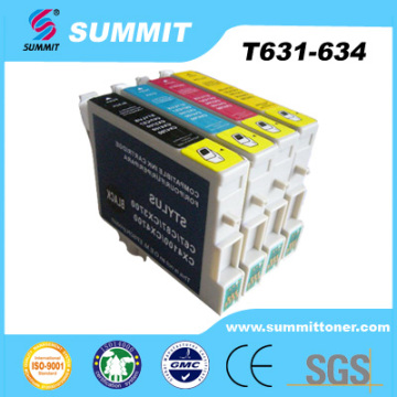Summit Compatible Color Ink Cartridge for Epson T631-634