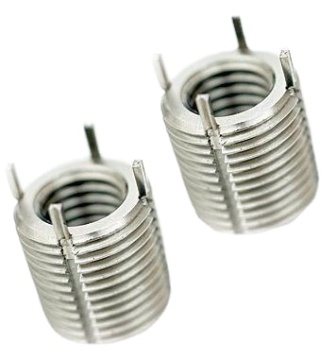 Heavy Duty Type Four Key Locking Wire Thread Insert High Strength Steel Stainless Fasteners M2 M12 Metric Thread Size Natural