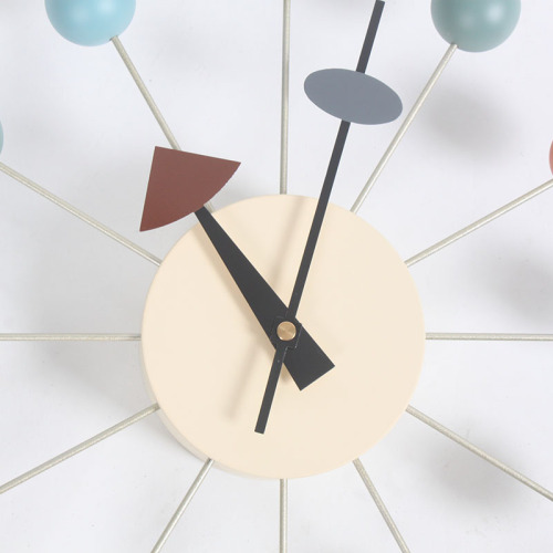 China George Nelson Ball Clocks by Vitra in coloful Factory