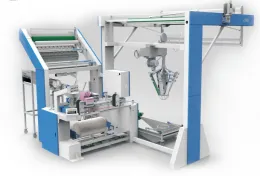 Textile finish tubular fabric joint debatcher machine
