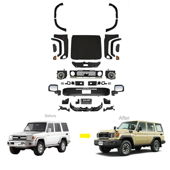 2024 Style Body Kits for Toyota Land Cruiser LC70/71/76/78/79 and FJ70/71/76/79 (2002-2022) Conversion