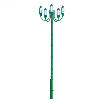 Iron Steel Courtyard Light