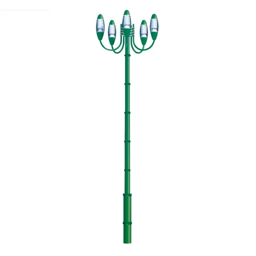 Iron Steel Courtyard Light