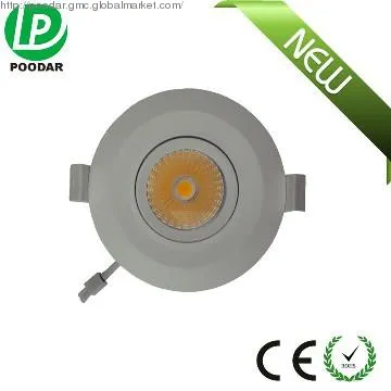Waterproof cob downlight dimmable 10W warm white