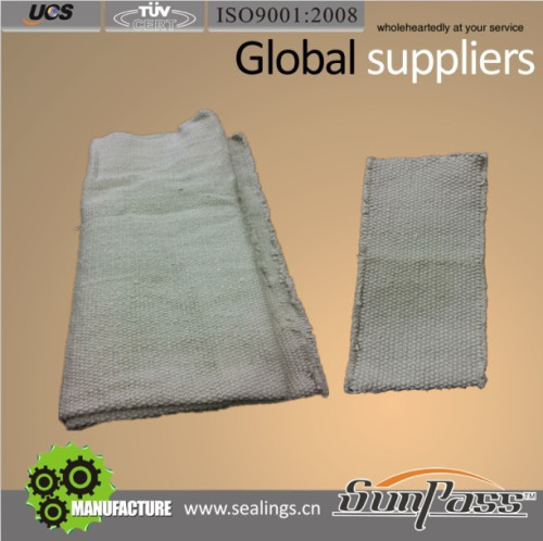 Heat Treated Furnace Curtains Ceramic Fiber Cloth