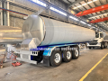 35000liters aço inoxidável Transporte de leite a granel semi -trailer para venda