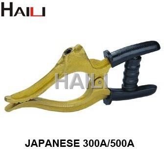 Japan 500A earth clamp full brass for welding machine