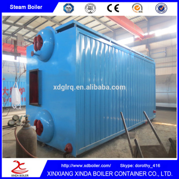 Factory supply 1.6MPa Low Pressure 10 ton Steam Boiler Double drum Automatic Chain Grate Design
