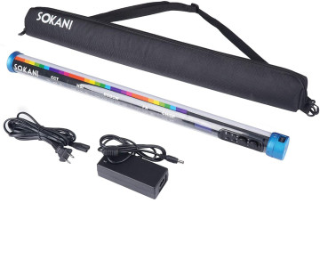 Hot Selling Rechargeable RGB LED Photography Light - SOKANI X25: App-Controlled, Portable, and Versatile Lighting Solution