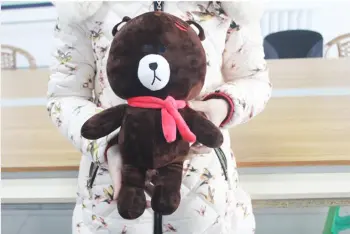 Direct Selling Cute Brown Bear Stuffed Toy