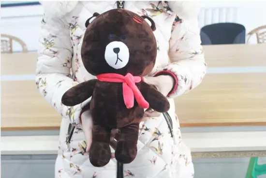 Direct Selling Cute Brown Bear Stuffed Toy
