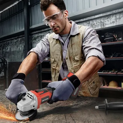 High Speed Brushless 20V Electric Cordless Angle Grinder