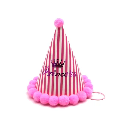 Paper Material Adult Kid Colorful Cone Party Hats