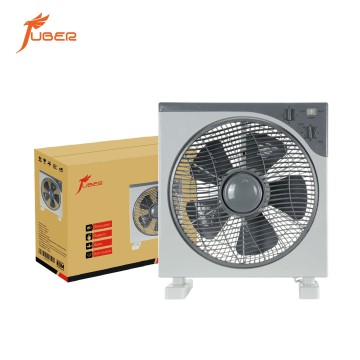 JUBER Hot Sales Electric Portable Table Fans - 12 Inch Desk Box Fan with Timer