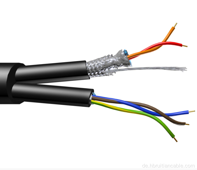 Großhandel gepanzerte 2 Kernschirmie -Stromkabel