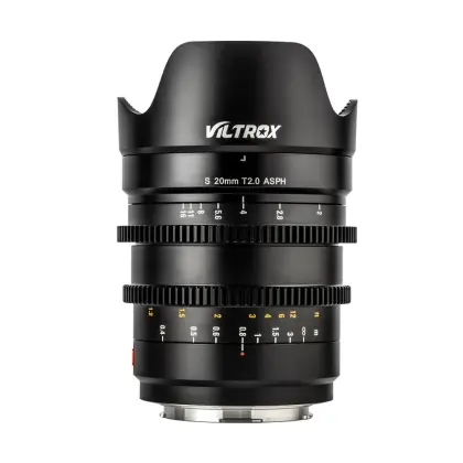 Viltrox 20mm T2.0 Wide Film Lens for Panasonic/Leica L-mount Cameras