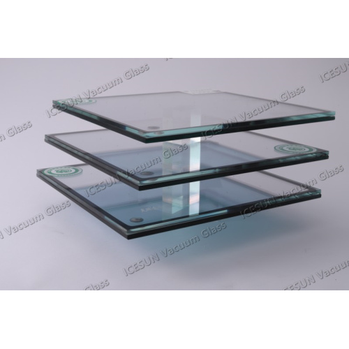 12.4mm Vacuum Hollow Composite Glass For Freezer