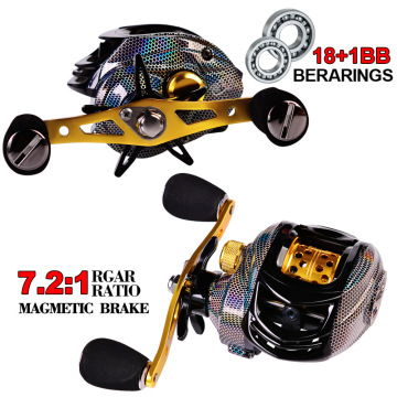 Reel Memancing Ultra Light 18+1bb 10 kg seret air masin