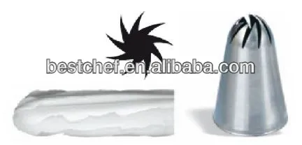 stainless steel Colosed flower tubes set 12 pcs