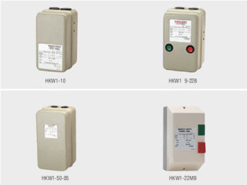 Solid State Magnetic Motor Starter , Manual Enclosed Magentic Switch With 3 Pole For Motorcycle