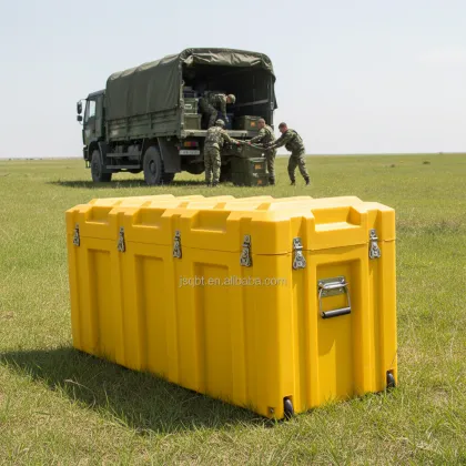 Large Rotomolded Shipping Case for Electronics Instruments