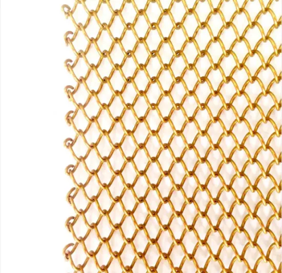 Round Metal Mesh Fabric for Decoration