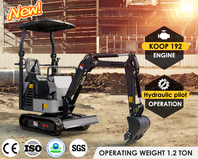 Nm E12pro 1 2ton Mini Excavator