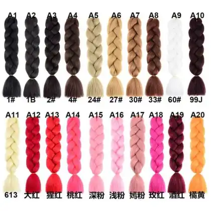 Synthetic braiding hair yaki ombre braiding pre stretched super jumbo hair crochet braids for african hair extension