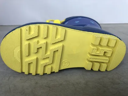 Kids Winter Snow Rubber Wellington Boots