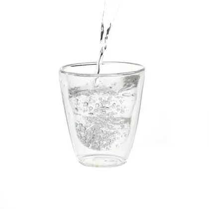 Hot Sale Handle Glass Cup Chai Tea