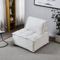 Compact Tofu-Block Leisure Chair