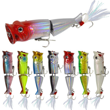 Professional Saltwater Fishing Lures: Noisy Topwater Popper Bait for Tuna and Sea Fishing