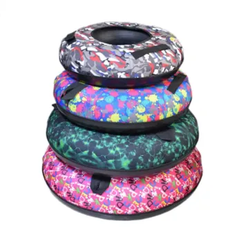 Winter Sports Inflatable Snow Tube - Sledding and Skiing Fun