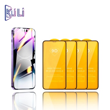 KULI 9H Tempered Glass HD 9D Screen Protectors for iPhone 6/7/8/X/11/12/13/14 Pro/MAX