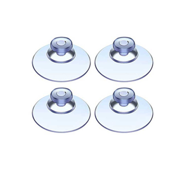PVC Suction Cup with Pilot Holes for Glass Tables and Bathroom Walls